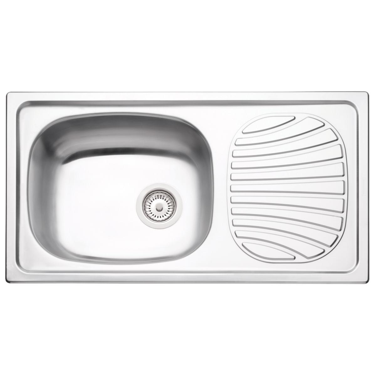 Lavadero de acero Beta 40 R 78x43.5cms TRAMONTINA