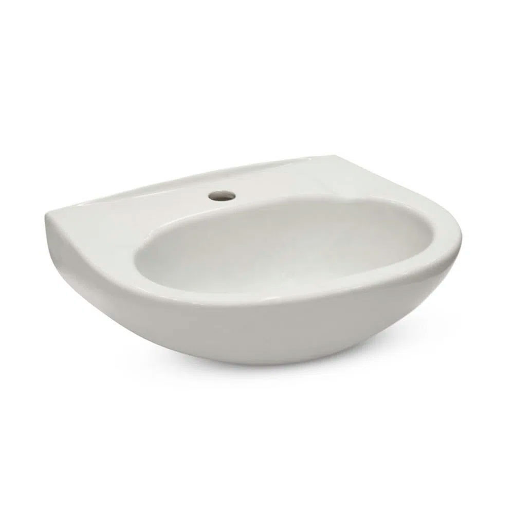 Lavatorio de loza blanca 110001896 mancora TRÉBOL